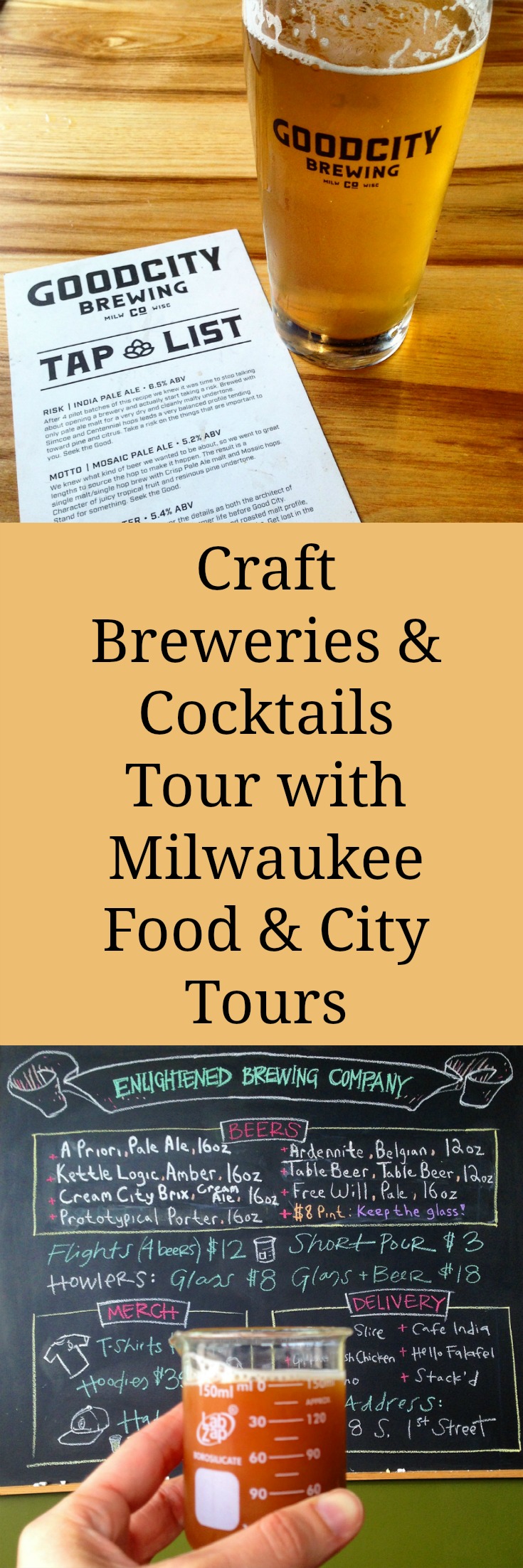 Milwaukee Craft Breweries & Cocktails Bus Tour with Milwaukee Food